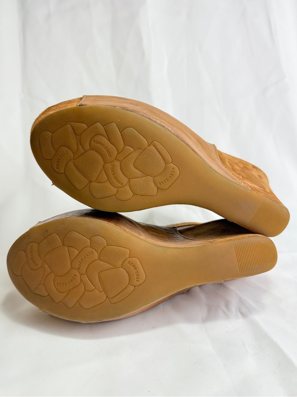 Kork-Ease Womens Berit Wedge Tan Brown Leather Sandal Sleek Platform Heel 9 - Picture 10 of 10